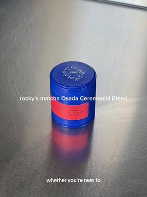 a closer look at rocky's matcha Osada Ceremonial Blend.  our Osada Ceremonial Blend features a vibrant green color, silky texure, and subtly roasted flavor, making it perfect for both matcha lattes and matcha americanos. #matchapowder #ceremonialmatcha #matchareview #matchanotes #rockysmatcha