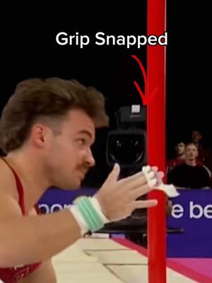 What happens when your grip breaks in gymnastics 😳 @William Emard 🐐 #gymnastics #olympics #sports #gymnast #sports 