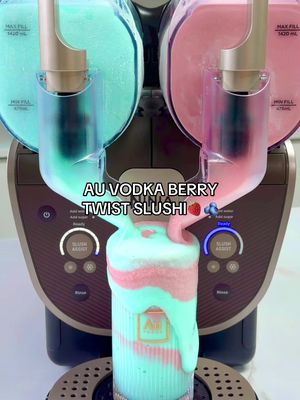 We’re making Au Vodka Berry Twist Slushi’s this Summer🍓🫐 Who you making these with?👀 #auvodka #drinktok #drinktiktok #ninjaslushi #slush @Ninja UK 