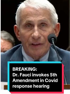 Dr. Anthony Fauci told senators he would invoke the Fifth Amendment while testifying on Covid response under his leadership as director of the National Institute of Allergy and Infectious Diseases. During his opening statement, Fauci called out committee chair Sen. Rand Paul, saying the Kentucky Republican's "unhinged obsession" with him is why he would not answer any questions. #news  #politics 