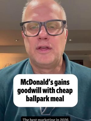 Your weekly marketing recap in under 60 seconds ⏱ Ad Age News editor E.J. Schultz is back with a quick look at last week’s winners, losers and newsmakers. 🍔🍟 McDonald's McValue Pack includes food in a ballpark-friendly clear plastic bag. The offering was inspired by the fan-led hack of bringing outside food into ballparks, which has been gaining traction on social media. 📊 See the full list of winners and losers at AdAge.com.