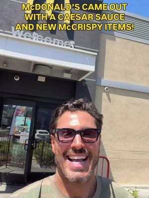 #AD #McDonaldsPartner Dream come true @McDonald’s has finally come out with limited time only, Caesar sauce and new McCrispy items so you know we had to try it 🤤 and trust me they did not disappoint 10/10 ! 