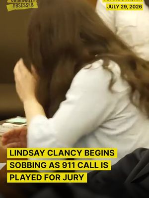 Raw emotion captured in the courtroom as Lindsay Clancy buries her face in her hands and begins openly crying during her murder trial on Wednesday, July 29. Her emotional breakdown came as the prosecution played for the jury a 911 call Clancy's ex-husband, Patrick, placed the night she killed her three children, then tried to take her own life. The audio of the 911 call was muted for the general public as it was played for the jury, so we can only see Clancy's reaction to it. Journalists in the courtroom who heard it have described the call as "devastating" and "gut-wrenching." The prosecution accuses Lindsay Clancy of premeditated murder pawned off on exaggerated mental health struggles.  Clancy and her defense attorney say she was battling extreme psychosis from months of mistreated postpartum depression at the time of the killings, and is not responsible for her actions. #LindsayClancy #TrueCrime #Massachusetts #PostpartumPsychosis