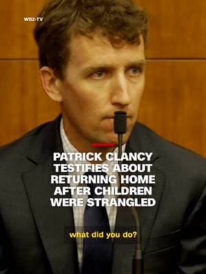 Lindsay Clancy's ex-husband Patrick Clancy described coming home to find "blood everywhere" in their bedroom on the day of his children's deaths. Lindsay Clancy has pleaded not guilty to three counts of murder and faces life in prison if convicted. Her attorney has argued she was suffering from postpartum psychosis and extreme mental illness when she killed her children.