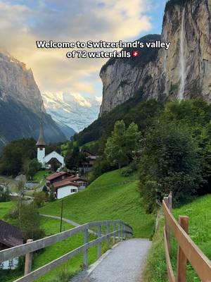 Welcome to Switzerland’s valley of 72 waterfalls. 🇨🇭 Lauterbrunnen is one of the most beautiful places I’ve ever visited in Switzerland, surrounded by dramatic cliffs, alpine villages and waterfalls at almost every turn. ✨ Things to do: 📍Walk to Staubbach Falls 📍Visit Trümmelbach Falls 📍Take the train to Wengen 📍Ride the cable car to Mürren 📍Explore the Jungfrau region 📍Enjoy the valley’s scenic walking trails 🚆 How to get there by public transport: From Interlaken Ost, take the direct train to Lauterbrunnen (around 20 minutes). If you’re travelling from Zurich, allow around 2 hours 30 minutes with a change at Interlaken Ost. 💚 Save this for your Switzerland itinerary and send it to the person you’d explore Lauterbrunnen with. #Lauterbrunnen #Switzerland #SwissAlps #JungfrauRegion #SwitzerlandTravel EuropeTravel BucketListTravel
