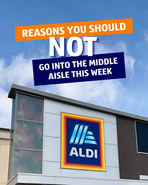 The middle aisle is causing entirely too many life upgrades this week. Proceed at your own risk. 😏 #ALDIUSA 