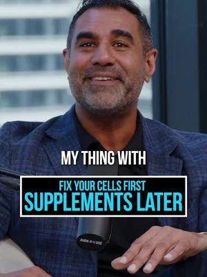Before adding more supplements... Ask yourself if you're supporting your cellular health first. #cellularhealth #supplements #healthspan #longevity 