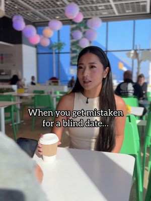 When you get mistaken for a blind date @MikeBowShow @Jessica Hsu 