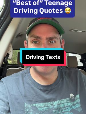 Probably my favorite genre of teenager texts 😂 All from your messages and comments #teenager #text #funny #dad #driving