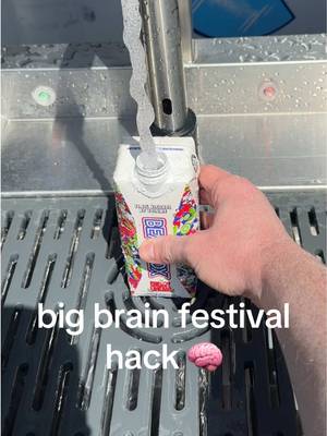 think smarter not harder 🧠 #festival 