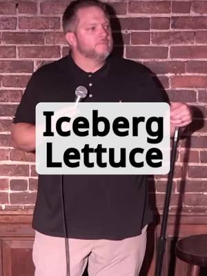 Iceberg Lettuce didn’t deserve this. It’s the working man’s lettuce 🥬  #derrickyells #standup #lettuce #comedy