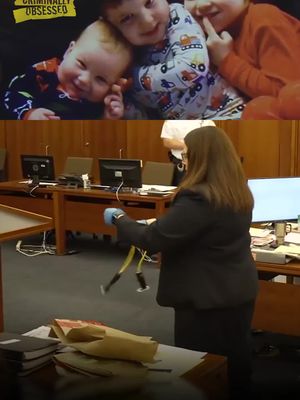 Three exercise bands. Prosecutors say they're the murder weapons Lindsay Clancy used to strangle her three children — 5-year-old Cora, 3-year-old Dawson and 8-month-old Callan — in January 2023. The jury in Clancy's trial saw them for the first time Wednesday as prosecutors continue trying to make the case that Clancy intentionally and with a clear head killed her children for selfish reasons. Clancy's defense, however, is adamant she was out of her mind that night, suffering extreme psychosis caused by prolonged and allegedly misdiagnosed postpartum depression. Her team claims she is not criminally responsible for her actions. #TrueCrime #CourtNews #LindsayClancy #PostpartumPsychosis