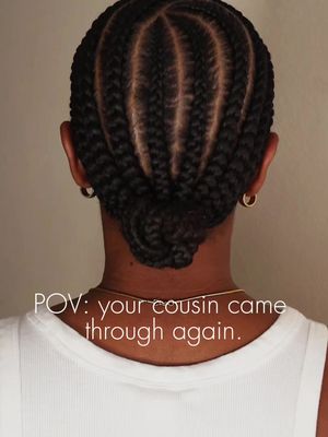 She never disappoints 👏🏾 I sent her my inspos and she made it happen 😌 What should we try next? I have a few things in mine but don’t let her see this 😭😂  #protectivestyles #lowmanipulationstyles #lengthretention #creatorsearchinsights #cornrowsbraidsstyles 