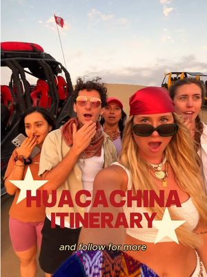 Yes Peru is amazing, but I’m here to uncover all the hidden gems so you don’t have to… Welcome to Huacachina🇵🇪 This is an oasis in the middle of the desert and I’ve never been anywhere like this  Of course I used @Bounce to store my big luggage while I visited this gem  Use code “JAMIETRAVELSWITHBOUNCE” for a discount on your next booking or just use the link in my bio!  Follow for more itineraries to lesser known places around the world✈️ #travel #peru #travelitinerary #huacachina #southamerica 