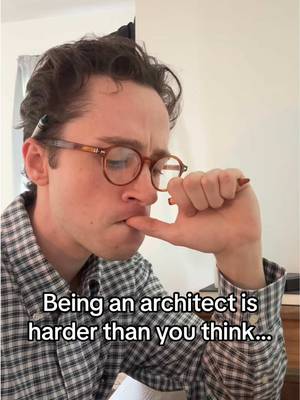 Architect struggles