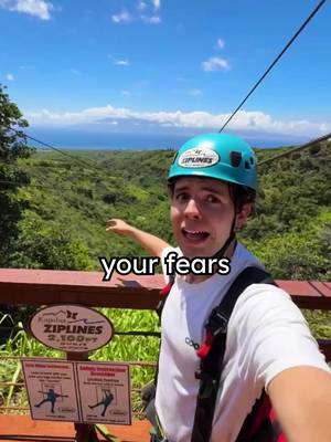 I Tried a 2,000 ft Zipline🏔️😅| 📍Blue Hawaiian Concierge ##hosted