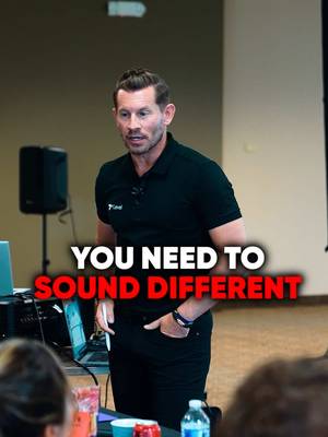 You need to sound different to your prospects…