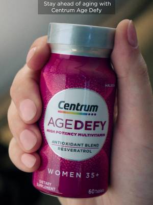 That sneeze had no business doing that. Stay supported every day with Centrum Age Defy and 16 healthy aging benefits†. †Vitamins and key nutrients support 16 healthy aging benefits*. See product label or visit Centrum.com for the full list of benefits and ingredients. *These statements have not been evaluated by the Food and Drug Administration. This product is not intended to diagnose, treat, cure or prevent any disease.