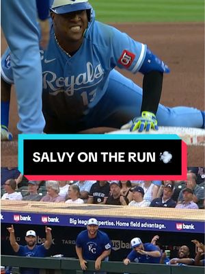 Salvador Perez turned on the jets for his first triple since 2022 🔥 #MLB #baseball #royals @Kansas City Royals 