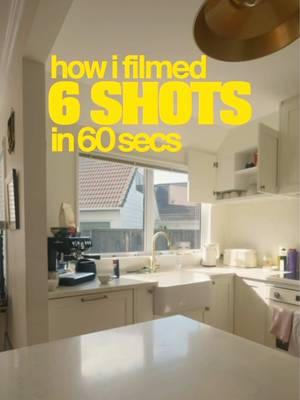 How I filmed 6 shots in 60 seconds 