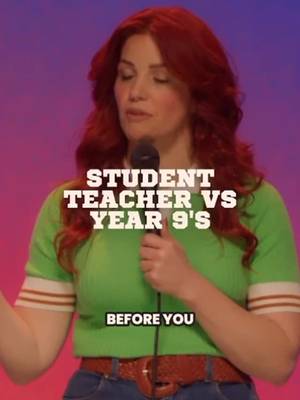 Oh yeah, we’re going to die in here. Do you ever remember having a student teacher? Chances are, it was the worst time of their life. Give this a share if it gave you a giggle. X . . . #bronlewis #comedy #fyp #comedian #student #teacher #standup #standupcomedy #standupcomedian #studentteacher #teaching #year9 #bully #awful #highschool #funny #funnyreel #funnyvideos