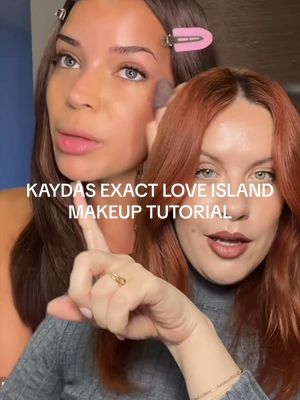 kayda love island makeup tutorial!!  i watched her routine so many times i memorised every product and then recreated the whole thing (+ listed the products)  Products:  @e.l.f. Cosmetics power grip primer @Makeup By Mario contour stick (she uses dark) ‘light’ @Hourglass Cosmetics vanish concealer Makeup by Mario blush (she uses ‘earthy pink’) ‘pale petal’ @Laura Mercier translucent powder @NYX Professional Makeup brow glue @Morphe Cosmetics continuous setting mist @ONE SIZE BEAUTY on til dawn @Maybelline NY lipliner ‘let’s bounce’ (she uses player’) ‘out of line Lifter gloss ice @L’Oréal Paris glassy pink ballet highlighter (she used Anastasia) Maybelline tube mascara #makeup #makeuptutorialsbeginner #makeupproductreviews #fairskinmakeup #makeuptip