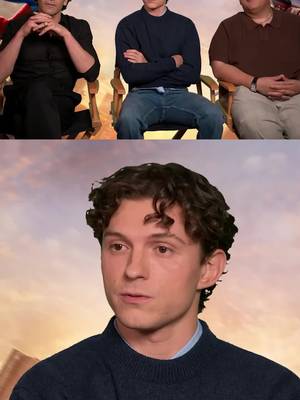 Jon Bernthal really had to go and show everyone up with his answer. 🤣 #spidermanbrandnewday #tomholland #jacobbatalon #jonbernthal #spiderman