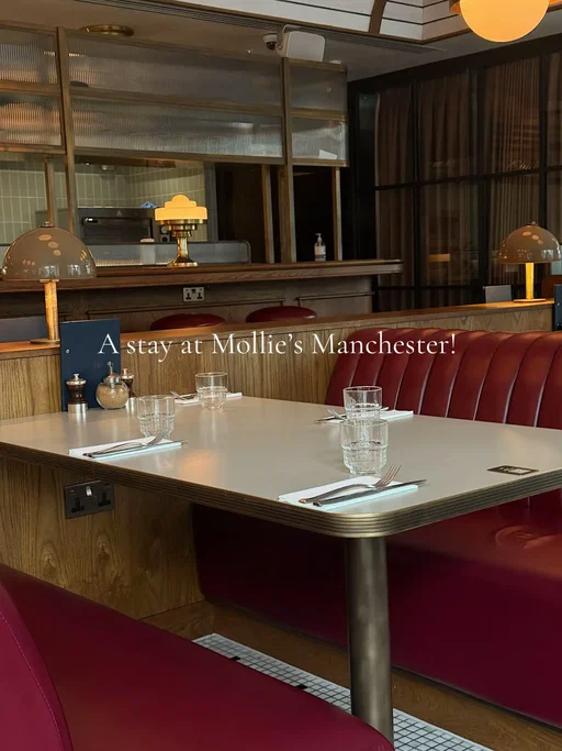 The perfect new Manchester spot 🙏🏼 #manchester #manchesterfood #interiordesign #diner #staycation 