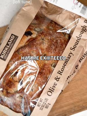 The new Olive & Rosemary Sourdough has arrived at the Costco Bakery!  