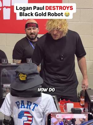 Did Bart deserve that kick from Logan Paul? 😭 #loganpaul #sportscards #nscc #WWE #tombrady #funny @bartrobot_