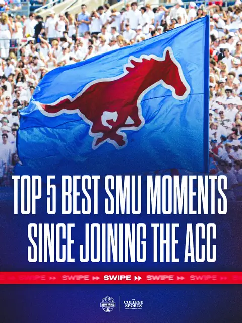 We are already entering YEAR 3 of being in the ACC ‼️ There have been some super memorable moments already! NOW LET’S COVER THEM 🔥  • • • • #PonyUp #PonyUp🐎 #SMU #SMUFB #dallas  @The College Sports Company @SMU Football