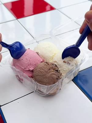 Nothing says summer like a 4 Scoop Sampler 🍦✨ Sampling season is here 🌞