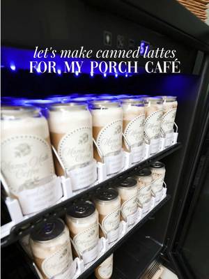 I started "Canned Latte Tuesdays" for porch pick-up this week and sold 72 cans! 🥹 I can't thank you all enough!!! As some of you know, my mom and MIL alternate days and help us out with the kids while we run the coffee shop. Unfortunately (for me, fortunately for my MIL, I am still happy for her lol) my MIL found a new job and her new schedule doesn't align with our coffee shop hours anymore so I had to pivot. I thought of starting Canned Latte Tuesdays and launched it this past Tuesday! Luckily, you guys love them! I'm so happy for the positive response on the canned lattes! 🥹 With that said, we will be having canned lattes every Tuesday now! ☕️😋 #coffeeshop #azcoffee #espresso #icedcoffee #espresso