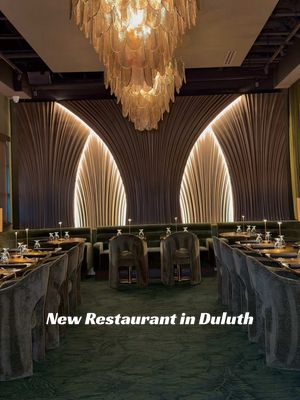 Brand new restaurant in Duluth and the people are excited! Absolutely stunning and the entrees were so flavorful. Highly recommend the oxtail plate.  Welcome to Merge Carribbean Cuisine✨ . . . #duluth #atlanta #restaurant #luxury #foodreview 