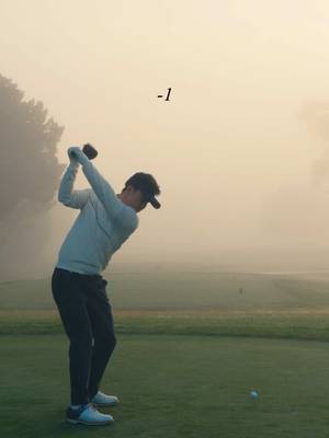 ASMR golf in Fog 😶‍🌫️