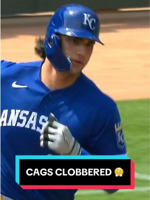 Jac Caglianone crushes a 438-foot home run to open the scoring!  #MLB #baseball #homerun #royals @Kansas City Royals 