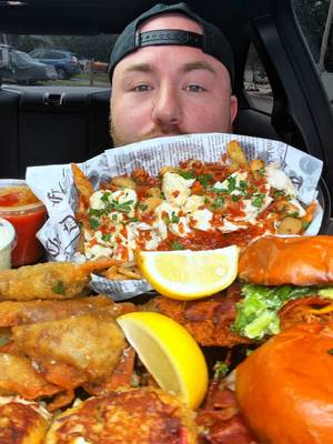 @Jerseycoastcravings deserves all the business 😭🔥 #seafood #mukbangeatingshow #Foodie #fypシ #viral 