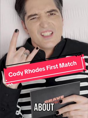 Cody Rhodes first wrestling match did not go as planned. 🤣 #tiktokmilestonechallenge #SummerSlam #WWE
