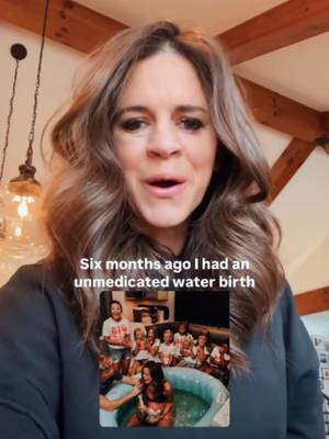 I gave birth in front of my 8 kids, and this was their reaction. 😂 #momtoks #kelliingram #bigfamilycheck