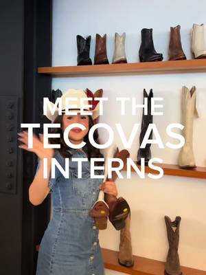 Happy Intern Appreciation Day! #Tecovas #internship 