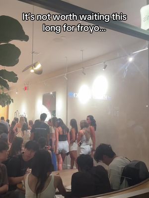 The day that the AQI in NYC was 250+ too #nyc #froyo #mimis #lines #nyclife 