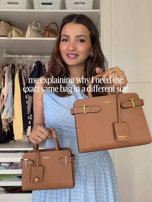 When you love the @Le Tanneur Emilie mini bag so much that you have to get it in the small size too! The Emilie mini is a classic evening bag - and will hold just your essentials, while the Emilie small has a little more space for daytime use! bag details: https://www.shopltk.com/explore/ellaprettyblog/posts/3c68055f-8138-11f1-bcf8-82c5a784ebac #letanneur #handbaglover #luxuryhandbags #leatherbag #letanneuremilie  ( IB @gregory_routt )