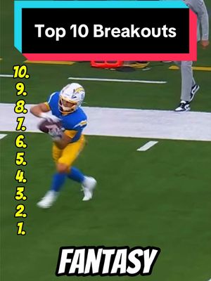 10 Fantasy Football Sleepers 🔥 #fantasyfootball #nfl #fantasyfootballadvice  Fantasy Football Breakouts