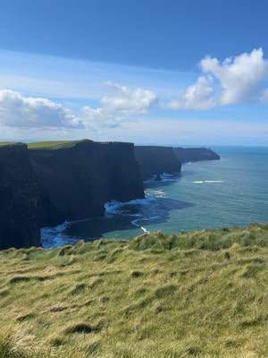 Exploring the Cliffs of Moher  #cliffsofmoher #ireland #travel #scenic #nature 