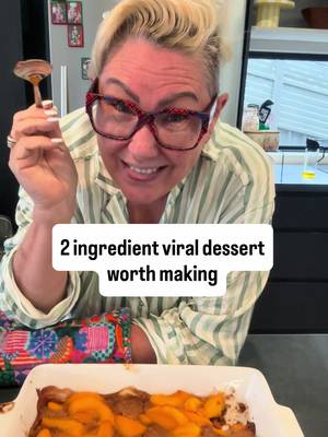 I HAD TO TRY THIS VIRAL PEACH DESSERT 🍑 I saw the lovely @Ash.Cooks make this incredibly easy dessert and knew immediately that I had to give it a go. Full credit to Ash for the original inspiration — please pop over and show her some love. ❤️ I genuinely wasn’t sure how this one was going to turn out, but it is ridiculously good. Warm peaches, a caramel-y biscuit layer and hardly any effort whatsoever. This would be beautiful served warm with vanilla ice cream, custard or cream. Would you try it?