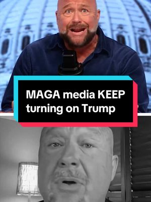 Conservative media figures who supported Donald Trump in 2024 have since come out against the president over the past four months. MS NOW's @JM Rieger digs into the archive. #trump #politics #maga #media 
