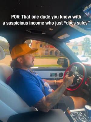 Don't underestimate the guy who just "does sales." Watch this. No degree. No title. No ceiling. No explanation required. The numbers speak, and the car is just the visual confirmation Follow @justscaledaily