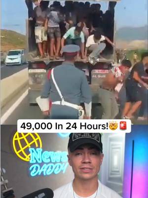 What do you guys think?😳  Nearly 50,000 migrants crossed into Spain’s Ceuta enclave from Morocco in a single day, more than half the city’s population. At least 18 are dead. Spain has deployed its military. The surge follows a Spanish Supreme Court ruling limiting immediate deportations for migrants who swim across rather than climb the border fence. France has tightened border checks. Italy is threatening to suspend Spain from the EU’s open-border Schengen scheme. Sources: NBC News, CNN, Reuters, France24