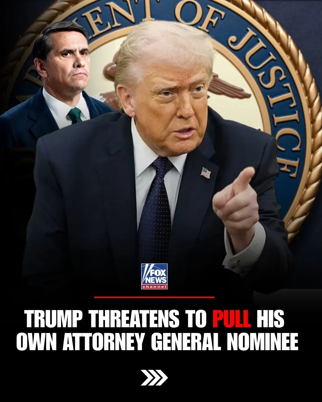 "Todd Blanche is a STAR, and everyone knows it!” President Trump is threatening to temporarily withdraw Todd Blanche’s attorney general nomination after two Republican senators refuse to advance it. Senators John Cornyn and Thom Tillis say their objections aren’t about Blanche. Instead, they’re pushing the White House to make changes to Trump’s IRS settlement before supporting his confirmation. Trump says he’ll resubmit Blanche’s nomination after both senators leave office next year.