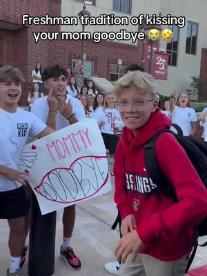 This is the type of peer pressure I’m on board with! 🫶😭 ( via - macannon85 ) #fyp #viral #highschool #freshman #funny 